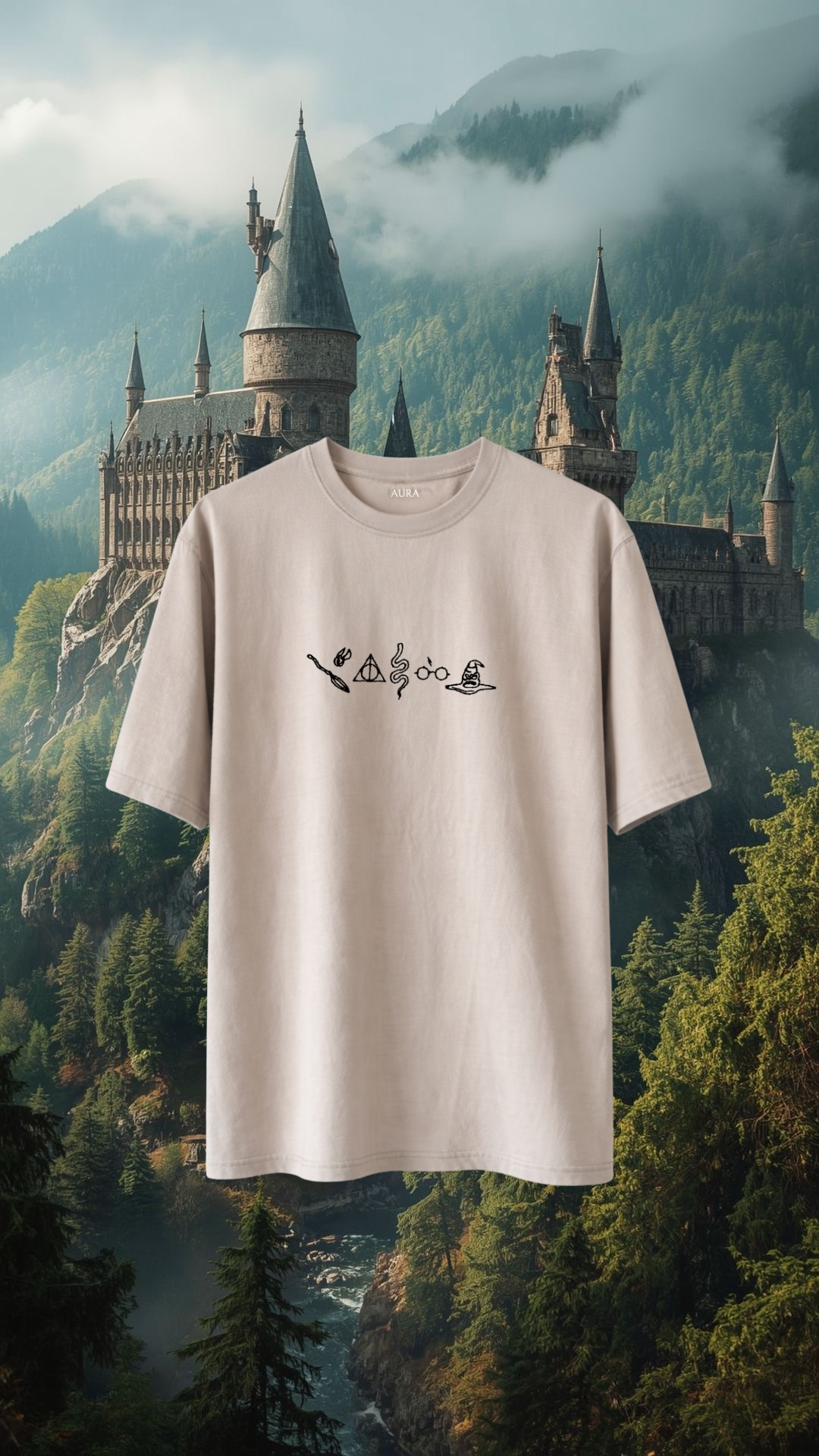 Harry Potter Over Size T