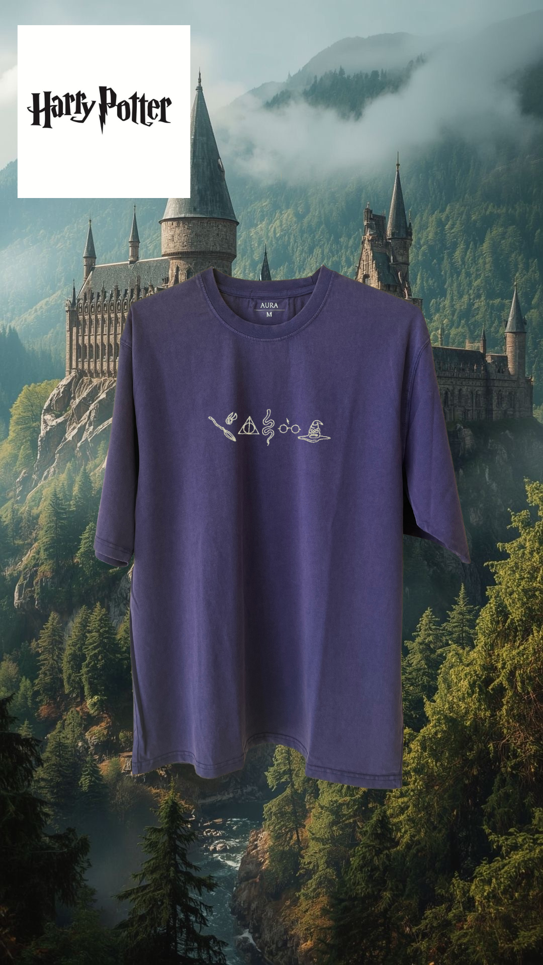 Harry Potter Over Size T