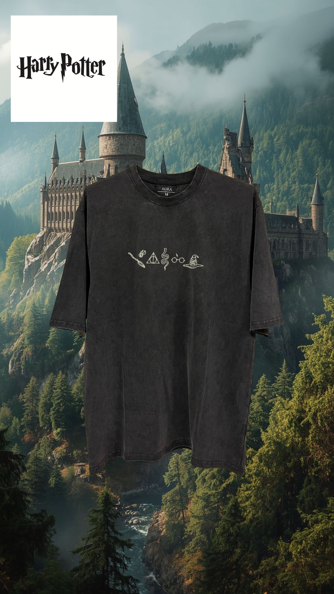 Harry Potter Over Size T