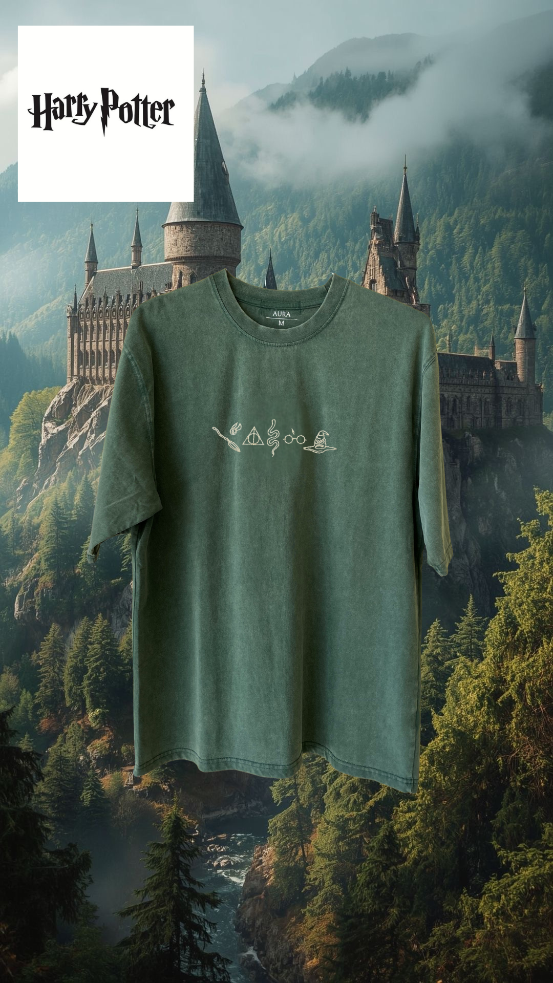 Harry Potter Over Size T