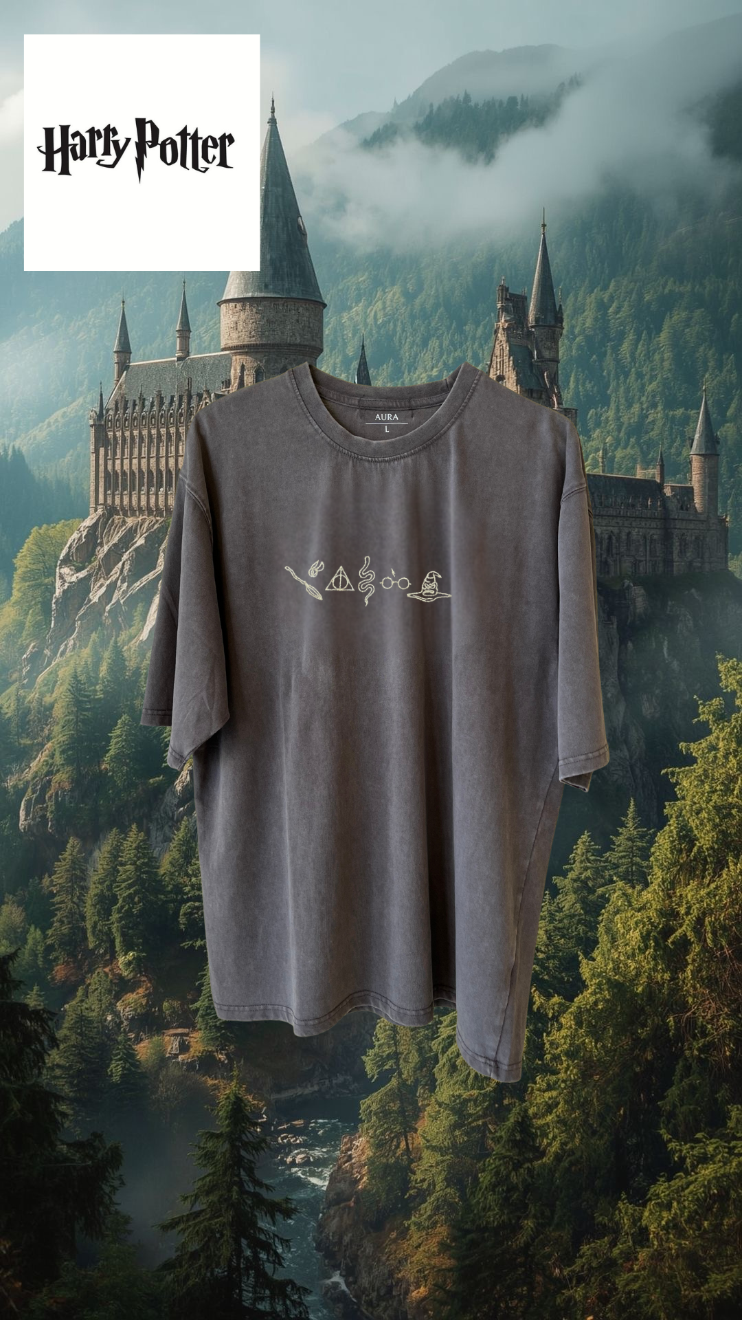 Harry Potter Over Size T