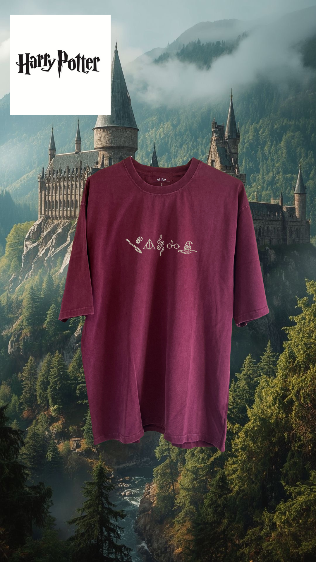 Harry Potter Over Size T