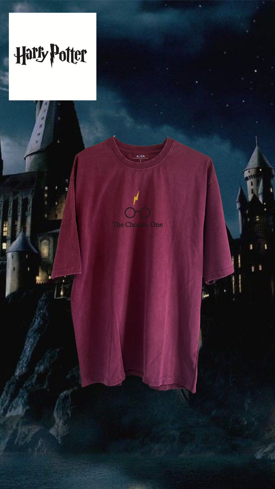 Harry Potter Over Size T