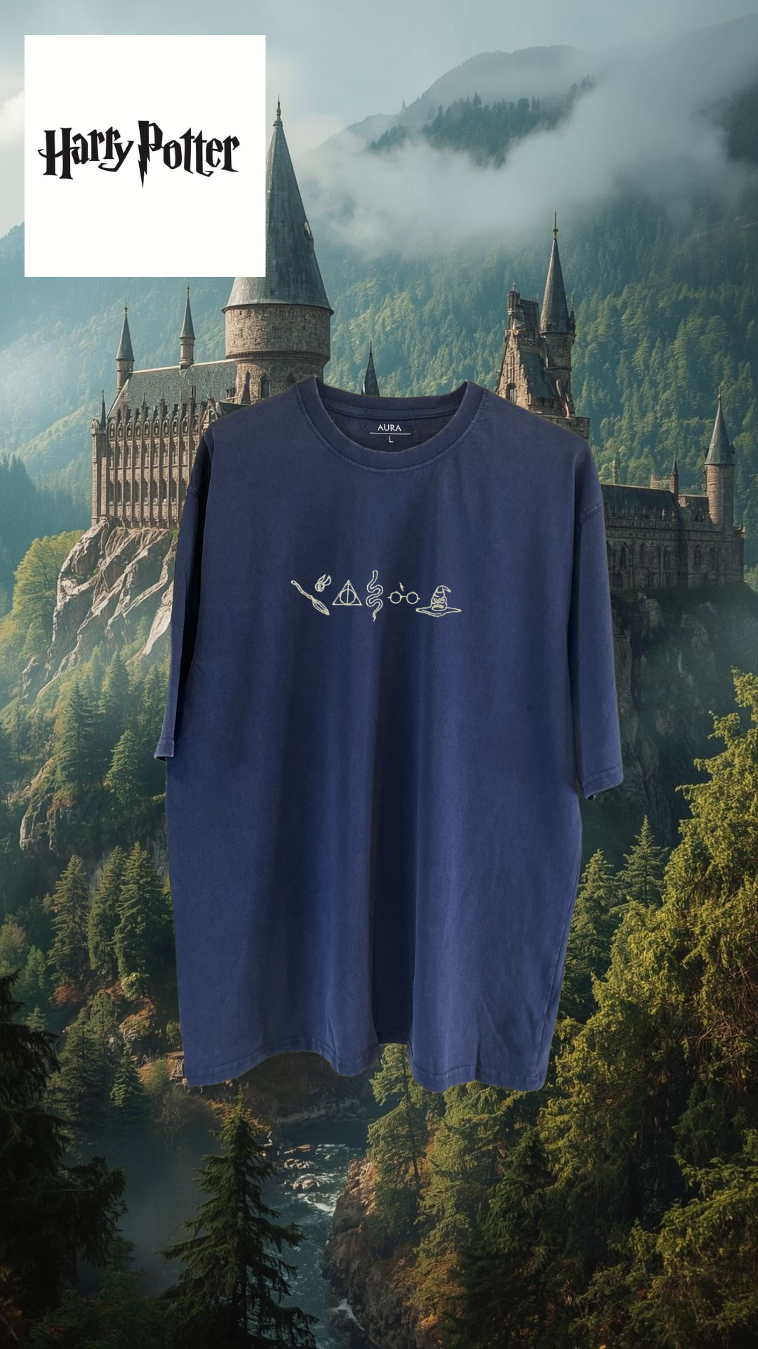 Harry Potter Over Size T