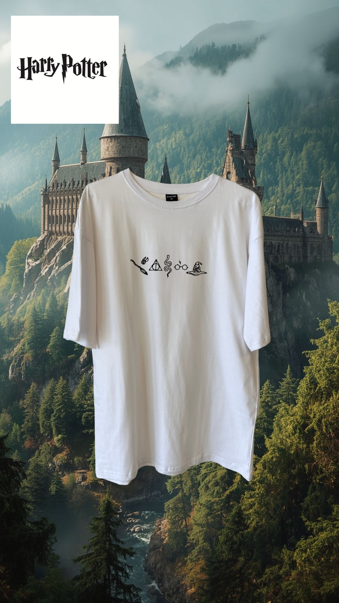 Harry Potter Over Size T