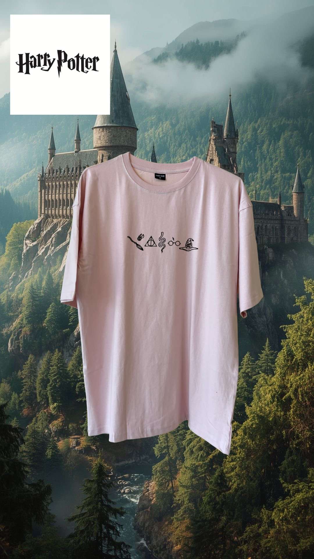 Harry Potter Over Size T