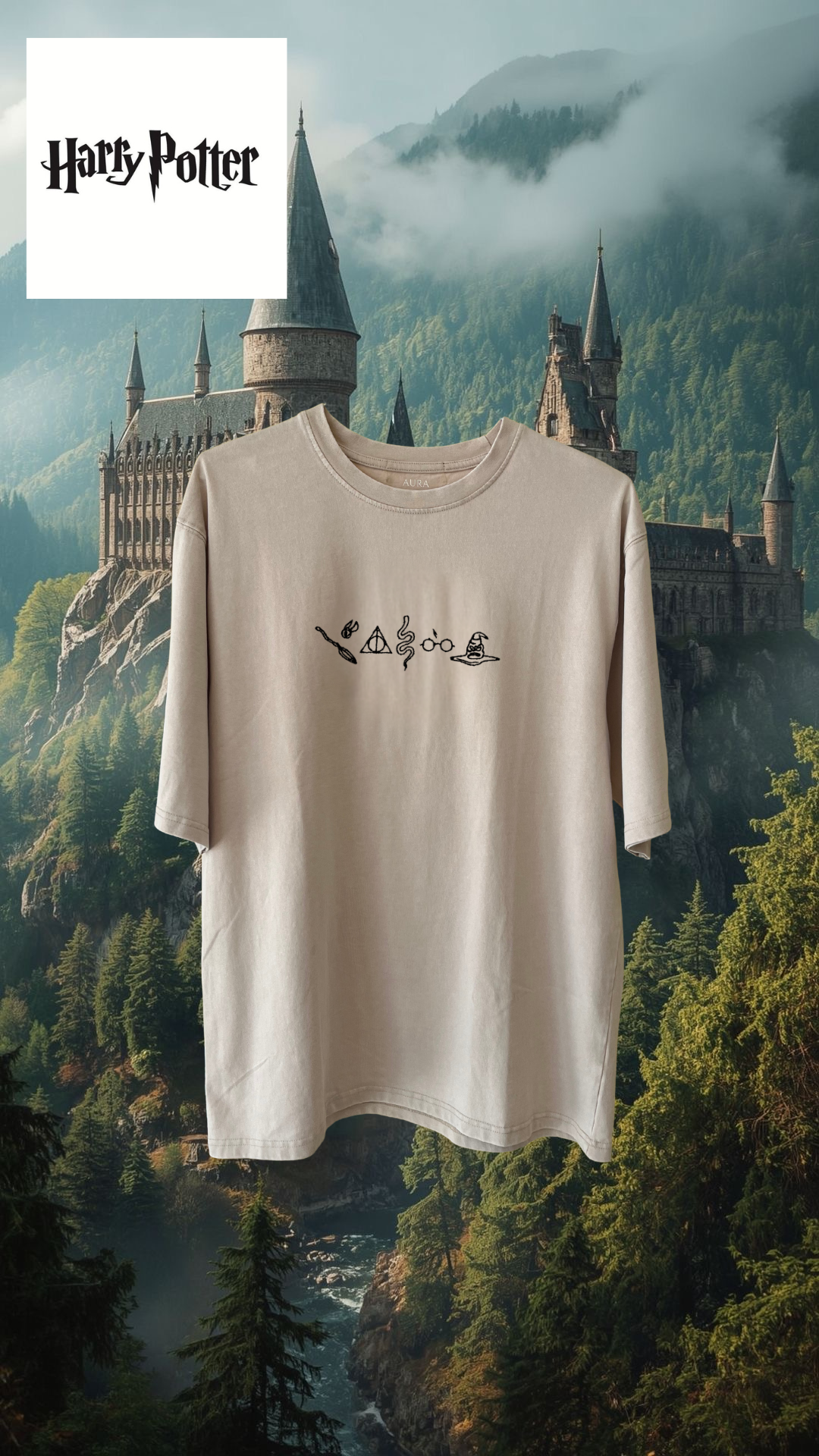 Harry Potter Over Size T