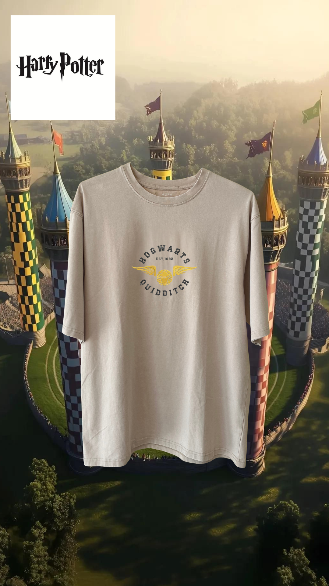 Harry Potter Over Size T